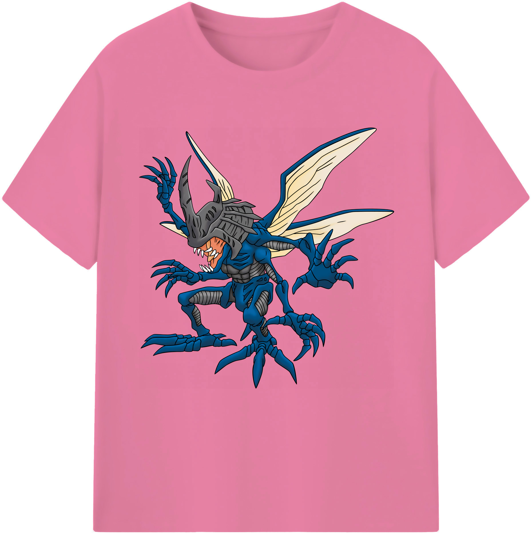 （画像用） Digimon デジタルモンスター/デジモン 綿100％半袖Tシャツ（フロントプリント）